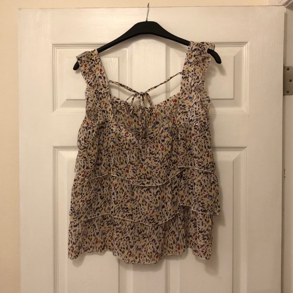 Soul Rebel Multicolored Summer Tiered Top - Picture 4 of 4